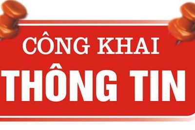 CÔNG KHAI DỰ TOÁN THU-CHI QUÝ I NĂM 2026