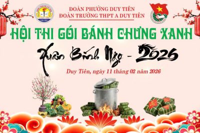 HỘI THI “GÓI BÁNH CHƯNG XANH, MỪNG XUÂN BÍNH NGỌ 2026”